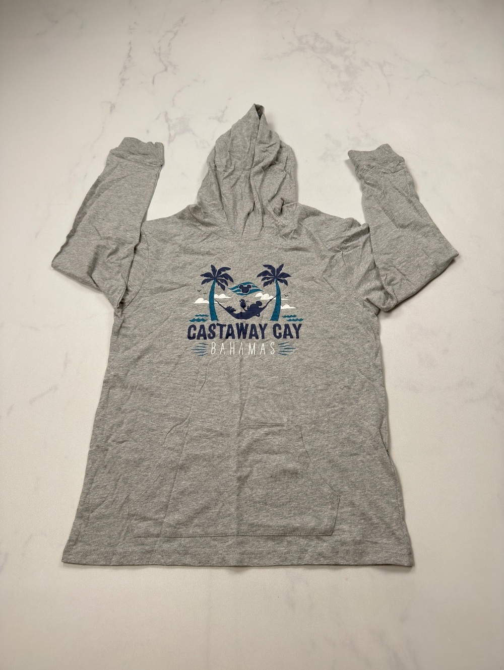 Disney Cruise Line Castaway Key Hoodie Resort Nautical - Boys Girls Kids XL